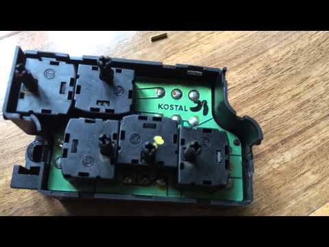 Mercedes W124 Electric Seat Switch Investigation/Repair