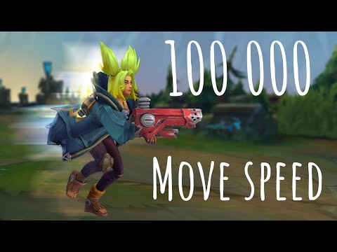 100000 MOVE SPEED Zeri!
