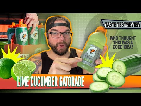 Lime Cucumber Gatorade Taste Test and Review
