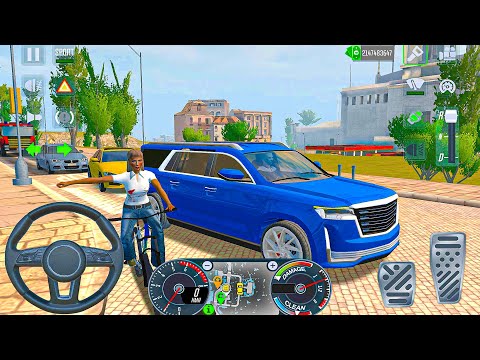 City Taxi Driving 3D: Luxury Car Uber Driving || Taxi Game Android Gameplay