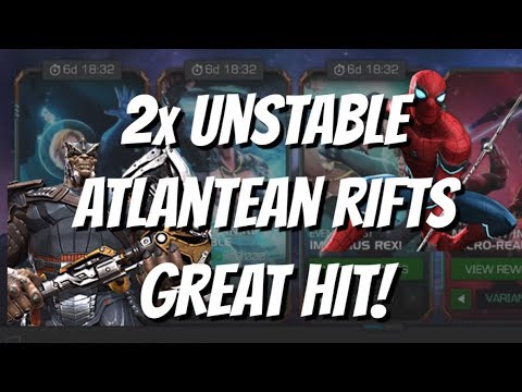 2x Unstable Atlantean Epic Rifts - Marvel Contest of Champions