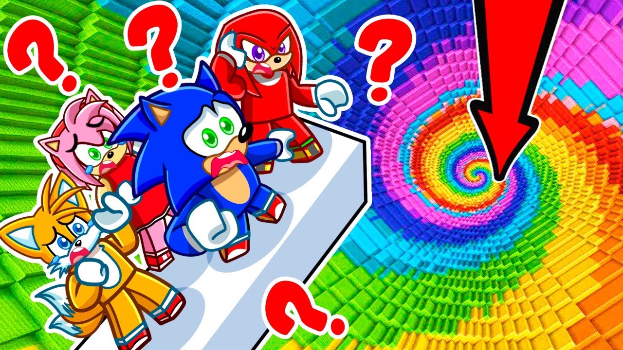 Roblox Fall In A Hole With MY FRIENDS...