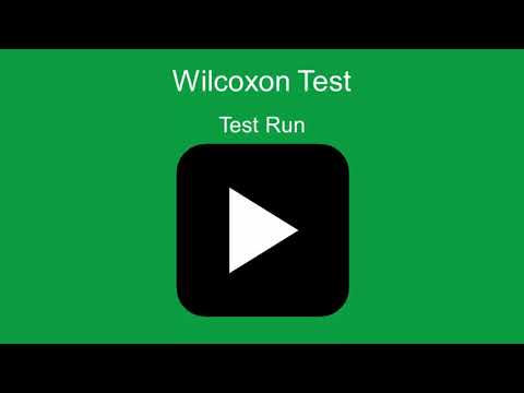 Wilcoxon Test in SPSS