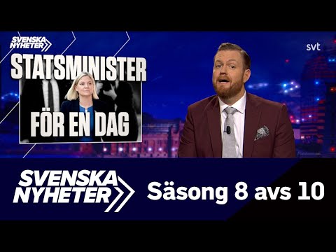 Svenska nyheter (S8 EP10) Statsminister för en dag