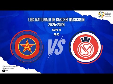Liga Nationala de Baschet Masculin 25/26 - CSA Steaua Sharks București vs CSM CSU Raiffeisen Oradea