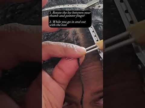 Easy Loc Repair || Crotchet Technique