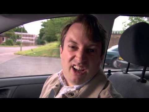 Mark Tries To Charm His Way Through His Driving Test - Peep Show