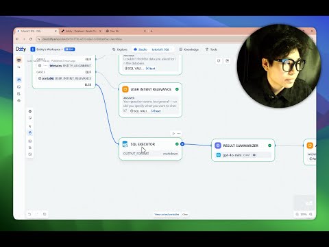 How to build a safe and transparent SQL workflow in Dify?