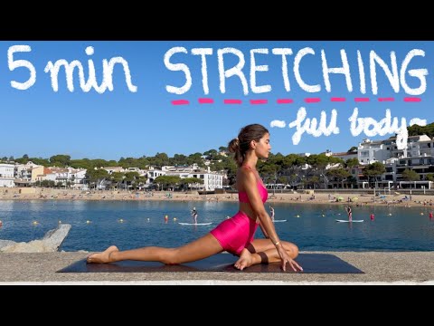 5MIN full body stretching for flexibility and relaxation / at home pilates | LIDIAVMERA