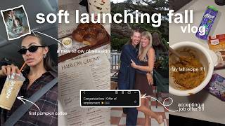 days in my life vlog 🍂  job updates, fall coffee, celebrating birthdays, fall baking && more  ⭐️