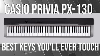 Video thumbnail for CASIO PRIVIA PX-130 HAS BEST "HAMMER" KEYS by OMNITECH