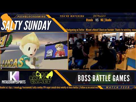 SS174 [Wii U] - NG  Shadic (Lucas) vs Otanda (Peach) - [W] Round 2