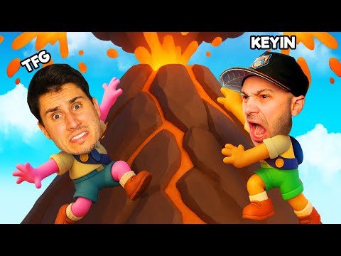 Climbing a REAL VOLCANO with my Best Friend!