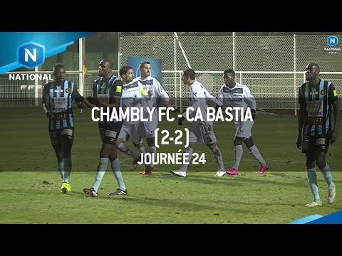 J24 : FC Chambly - CA Bastia (2-2), le résumé