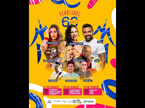 CONDE  - PABLO NA FESTA DE 60 ANOS DE FERREIROS – PE