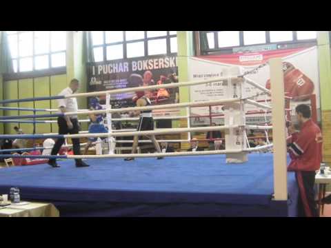 Patryk Ostrowski Górnik Sosnowiec vs Dawid Turek Start Częstochowa waga 52 kg