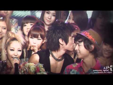 100813 Happy Jonghyun & Boa @ MB ending stage