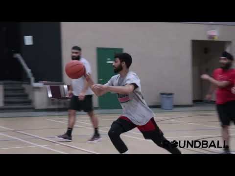 2022 Surrey Winter Rec Semifinals - Raccoons vs Grizzlies - Round Ball BC Men's League