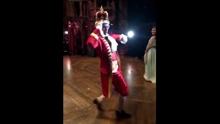 Groffsauce practicing A Chorus Line&#39;s One during his Hamilton rehearsal