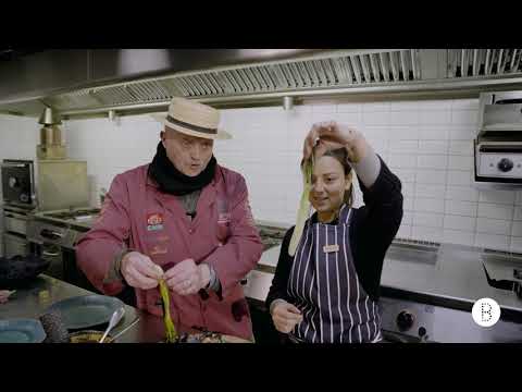 Calçots with Romesco by Don Eduardo from Soley of La Boqueria - bEAuTy Food Academy Barc elona