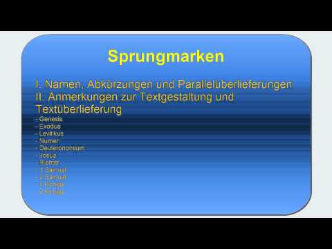 Die Bibel ungekürzt - Deutsche Einheitsübersetzung: Anhang - 1. Lesung