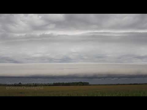 Barron County, WI Shelf Cloud - 8/20/2019