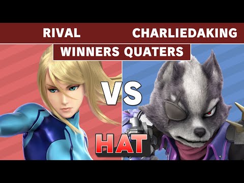 HAT 60 - Rival (Zero Suit Samus) Vs. Charliedaking (Wolf) Winners Quarters - Smash Ultimate