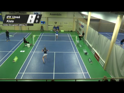 Svenska Badmintonligan IFK Umeå - Kista