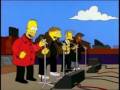 homer barny Skinner and Apu - Baby on board ...