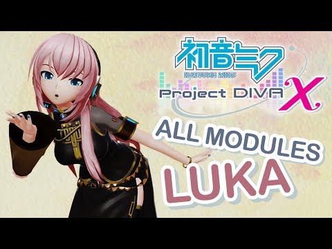 Hatsune Miku: Project DIVA X - ALL MODULES - Luka