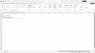 Zeilenumbruch einfügen (Textumbruch) – Excel-Tutorial