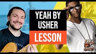 Yeah - Usher (Beginners guitar lesson) 1st song on Guitar