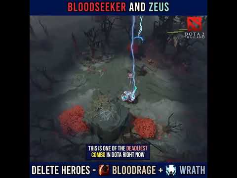 Bloodseeker + Zeus =  MODO DIOS | DOTA 2
