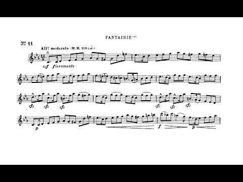 Theo Charlier: Study n. 11 "Fantaisie" (Pierre Thibaud, trumpet)
