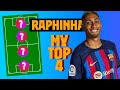 RAPHINHA | MY TOP 4 (LEGENDS)