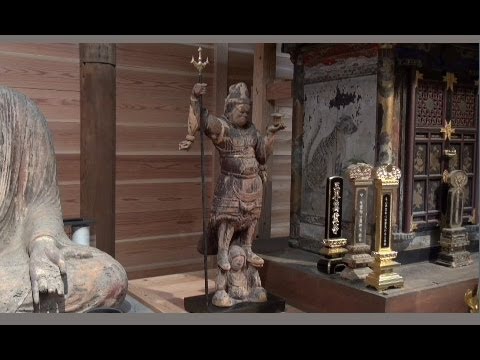 仏像シリーズ6 安楽寺・毘沙門天