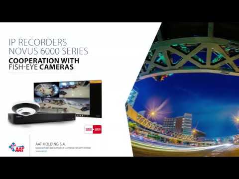 Novus NVR 6000 - Cooperation with fish-eye cameras