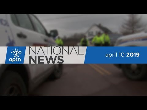APTN National News April 10, 2019 – Alton Gas site arrests, Bill Reid Gallery