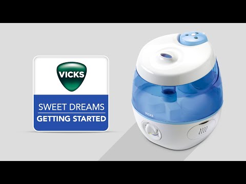 Vicks Sweet Dreams Cool Mist Humidifier VUL575 - Getting Started
