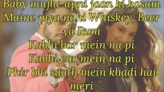 Baby Marvake Maanegi Lyrics Full Song || Raftaar