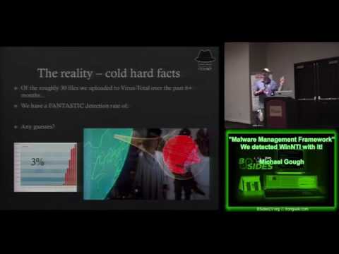 BG - “Malware Management Framework” – We detected WinNTI with it! - Michael Gough