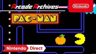 Nintendo Arcade Archives PAC-MAN – Launch Trailer – Nintendo Switch anuncio