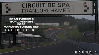 【GT7】GTWS2025 マニュファクチャラーカップEXHIBITION3Rd.1
