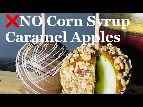 Caramel Apple Recipe WITHOUT Corn Syrup | Easy Caramel Apple Recipe to Make at Home #caramelapples