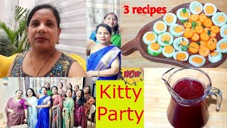 किटी पार्टी | How To Plan A Kitty Party Menu | Veg Recipes| Drink | starter | Rambha Magical Kitchen