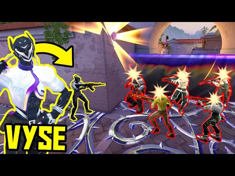 THE POWER OF VYSE - Best Tricks & 200 IQ Outplays - VALORANT