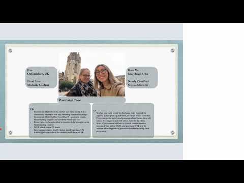 16 Georgetown and Oxford Brookes Universities midwifery students and faculty