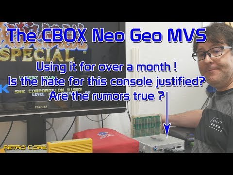 The truth about the CBOX Neo Geo MVS - Is it really a waste of money? - 4K