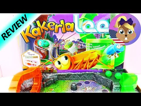 KAKERLALOOP game from Ravensberger - HEXBUG cockroach chases beatles - Review