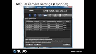 NUUO Titan NVR - Install Wizard: Getting started